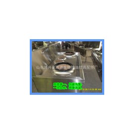 厂家批发定做新型醇基燃料专用1.8米商用双眼一温灶
